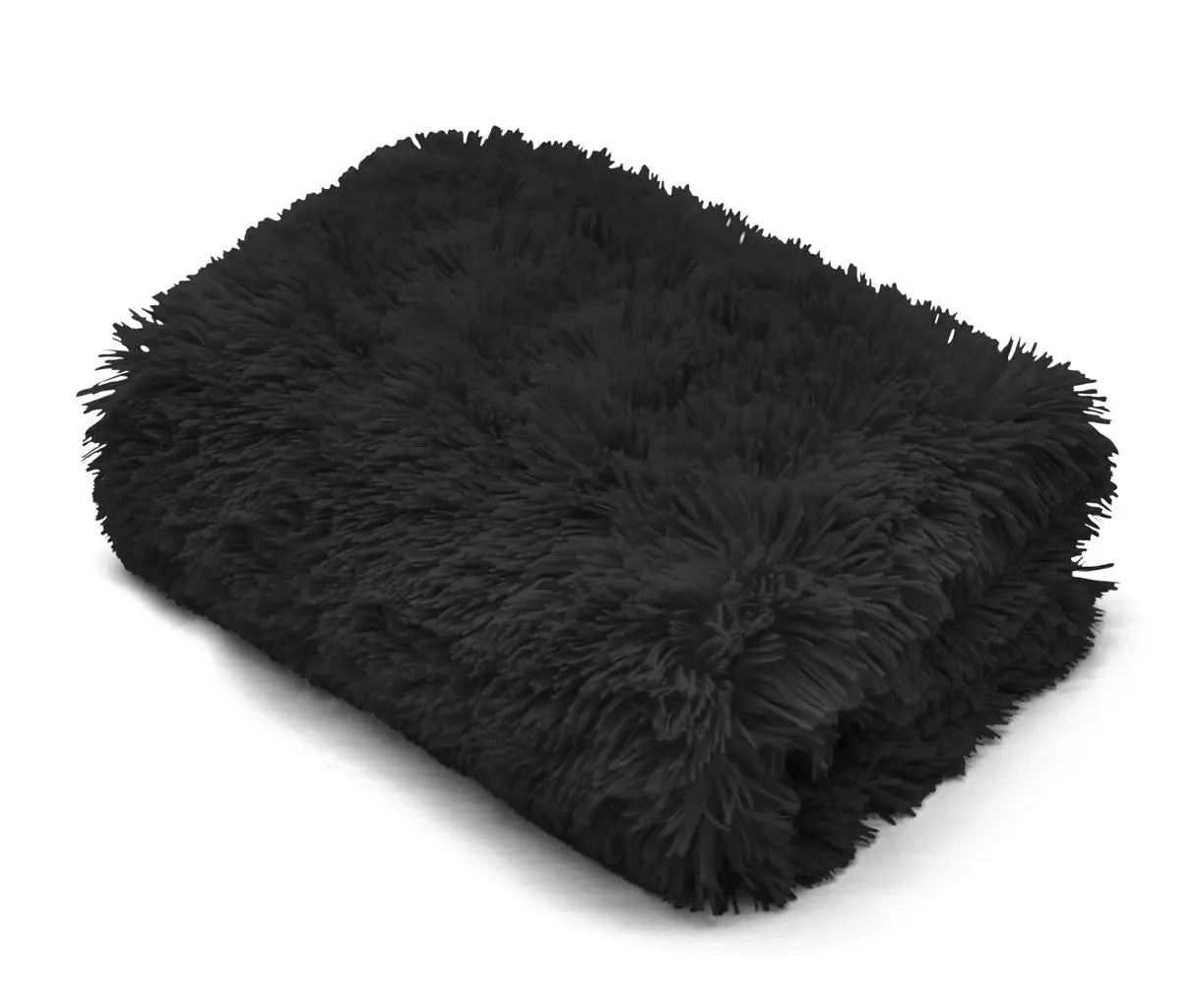 cuddles throw black