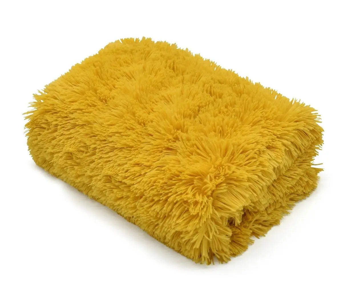 cuddles throw ochre