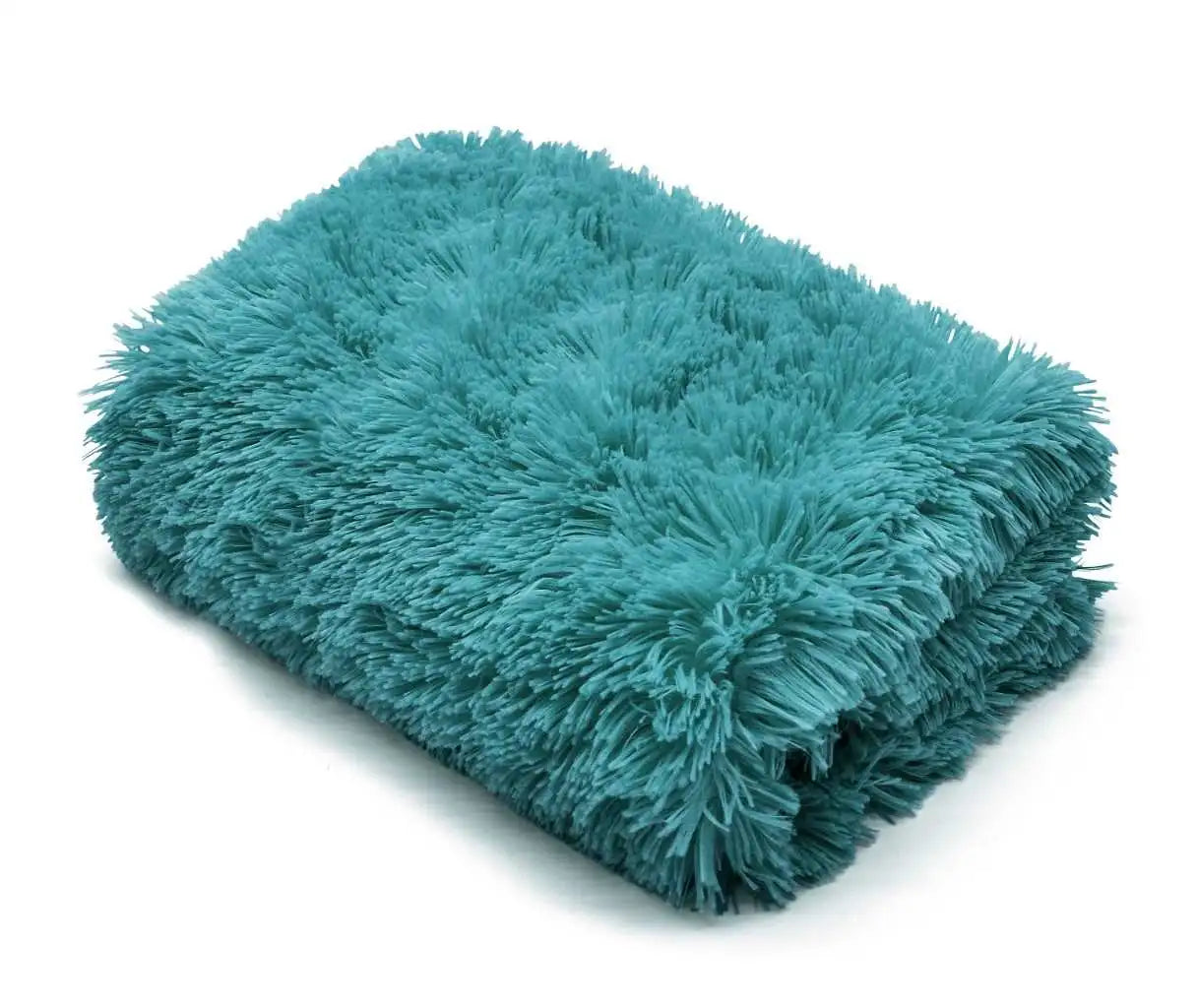 cuddles throw teal