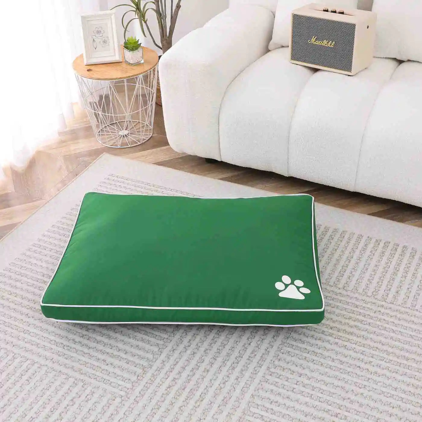 green waterproof pet mat