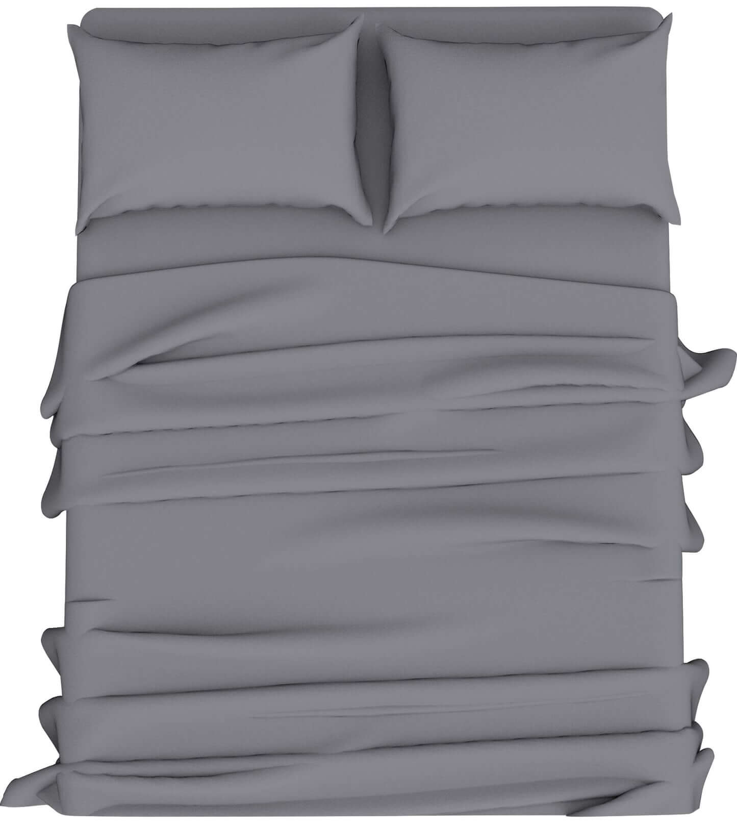 grey easy care sheet set