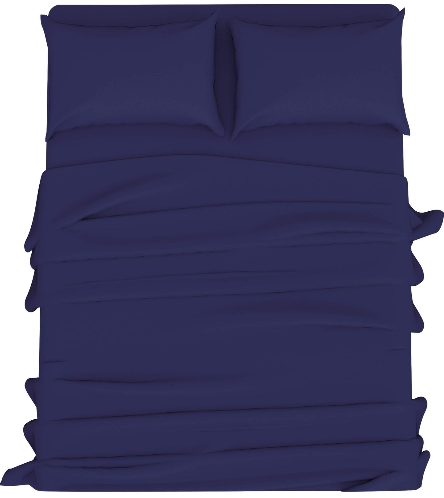 navy easy care sheet set