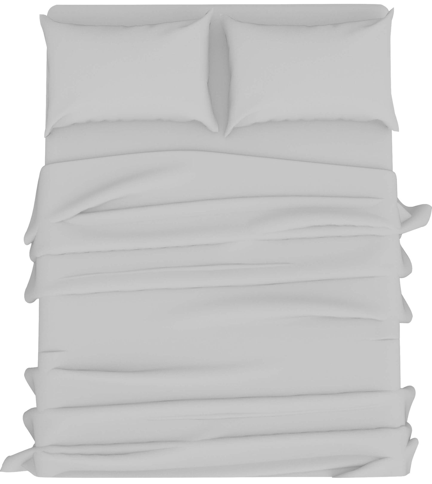 silver easy care sheet set