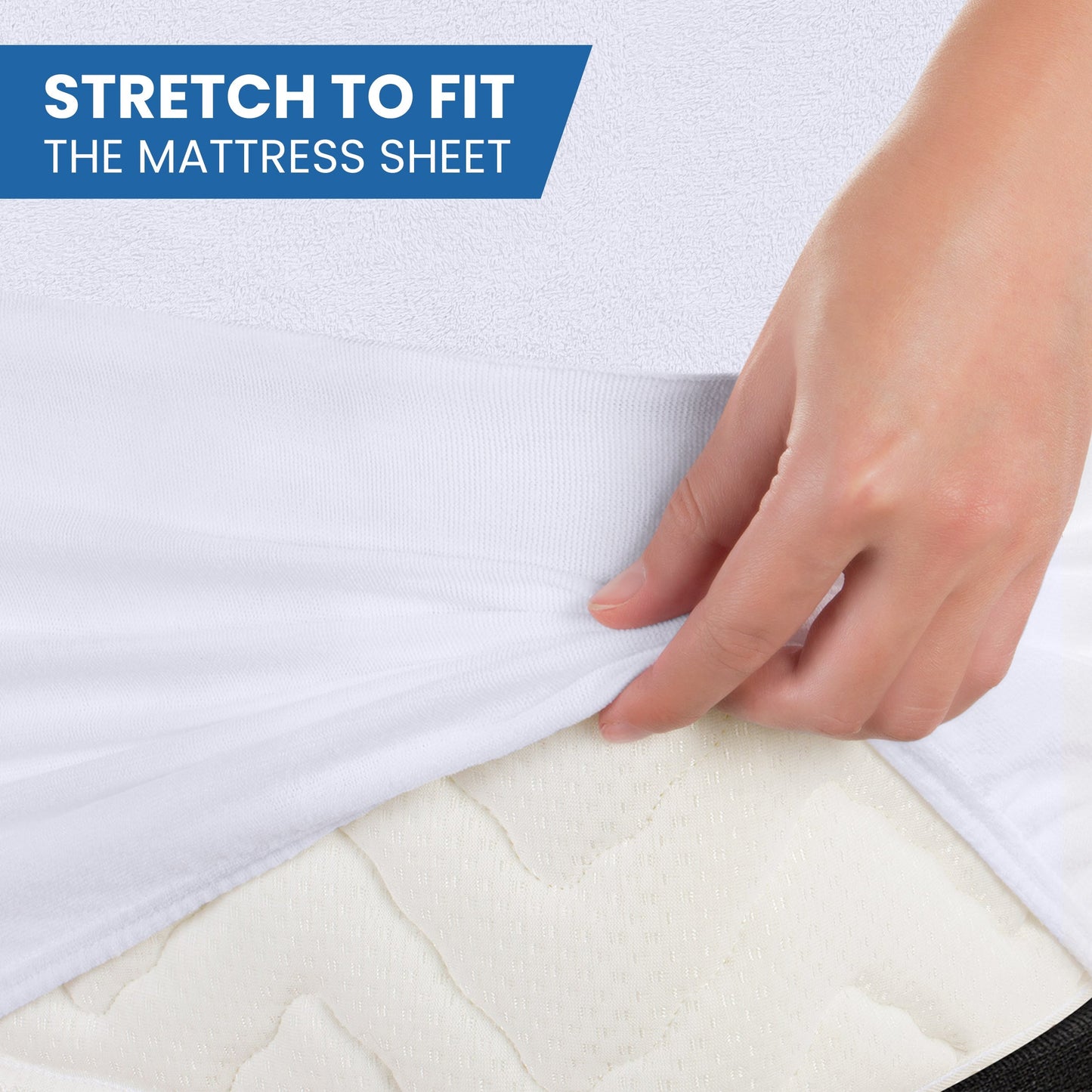 waterproof terry mattress sheet
