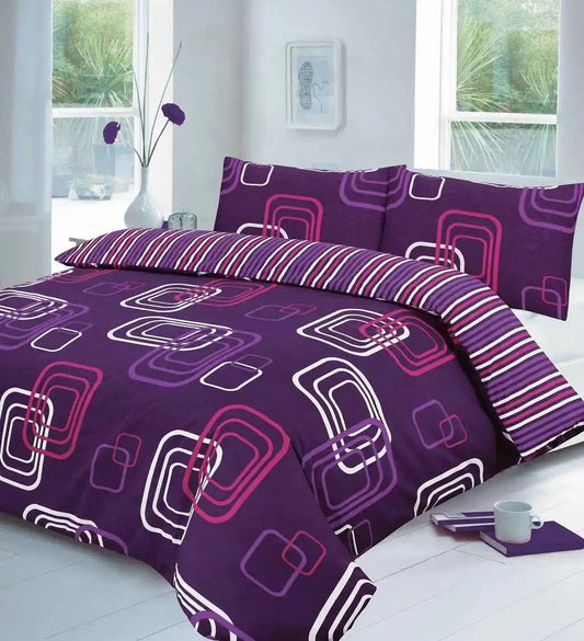 blake duvet cover set Aubergine