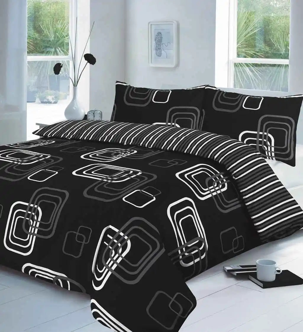blake duvet cover set Black
