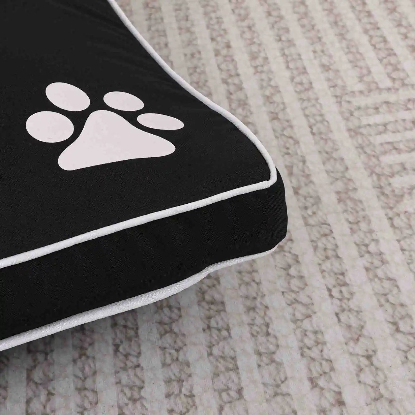black waterproof pet mat