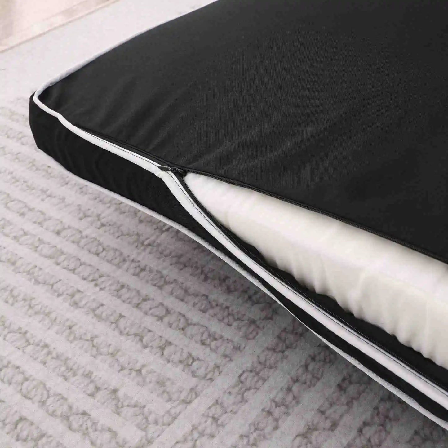 black waterproof pet mat