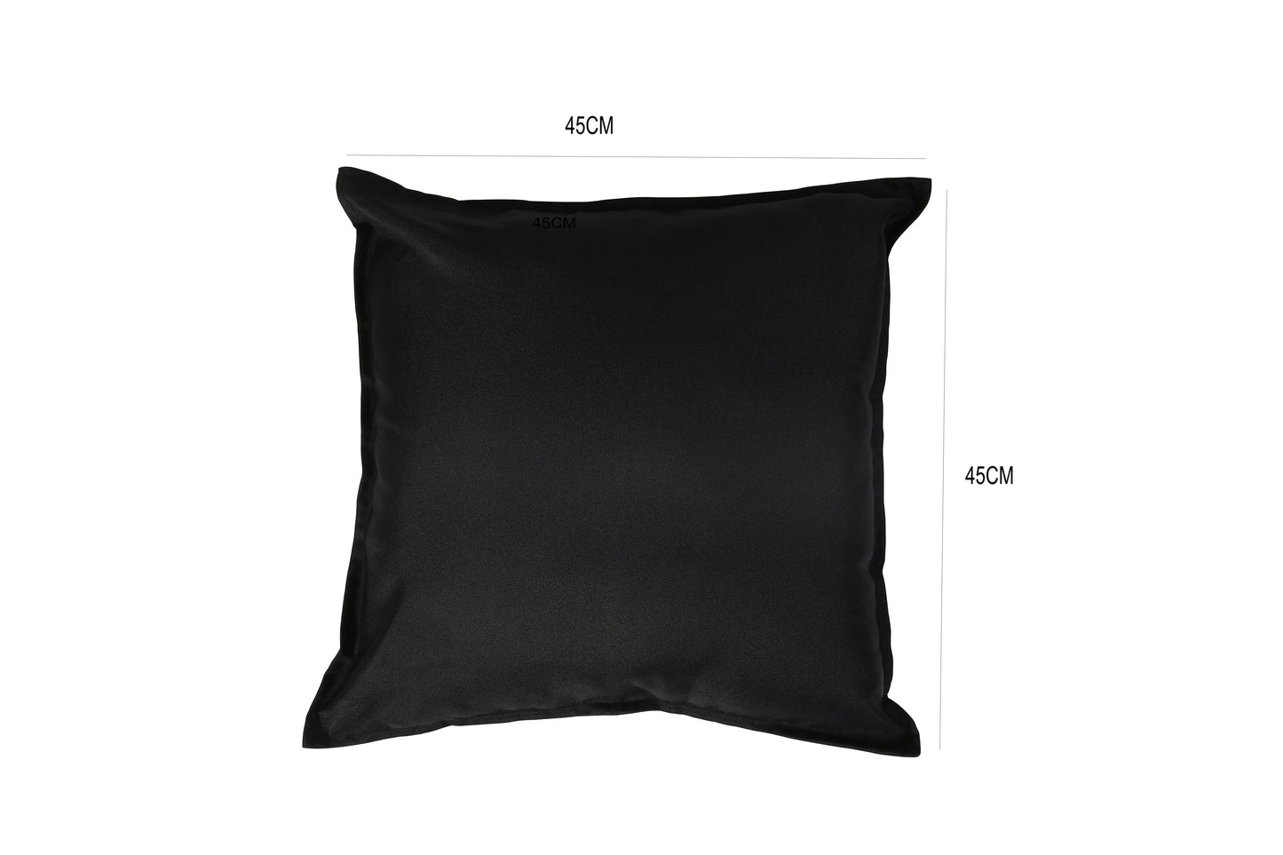 black waterproof cushion covers-45'