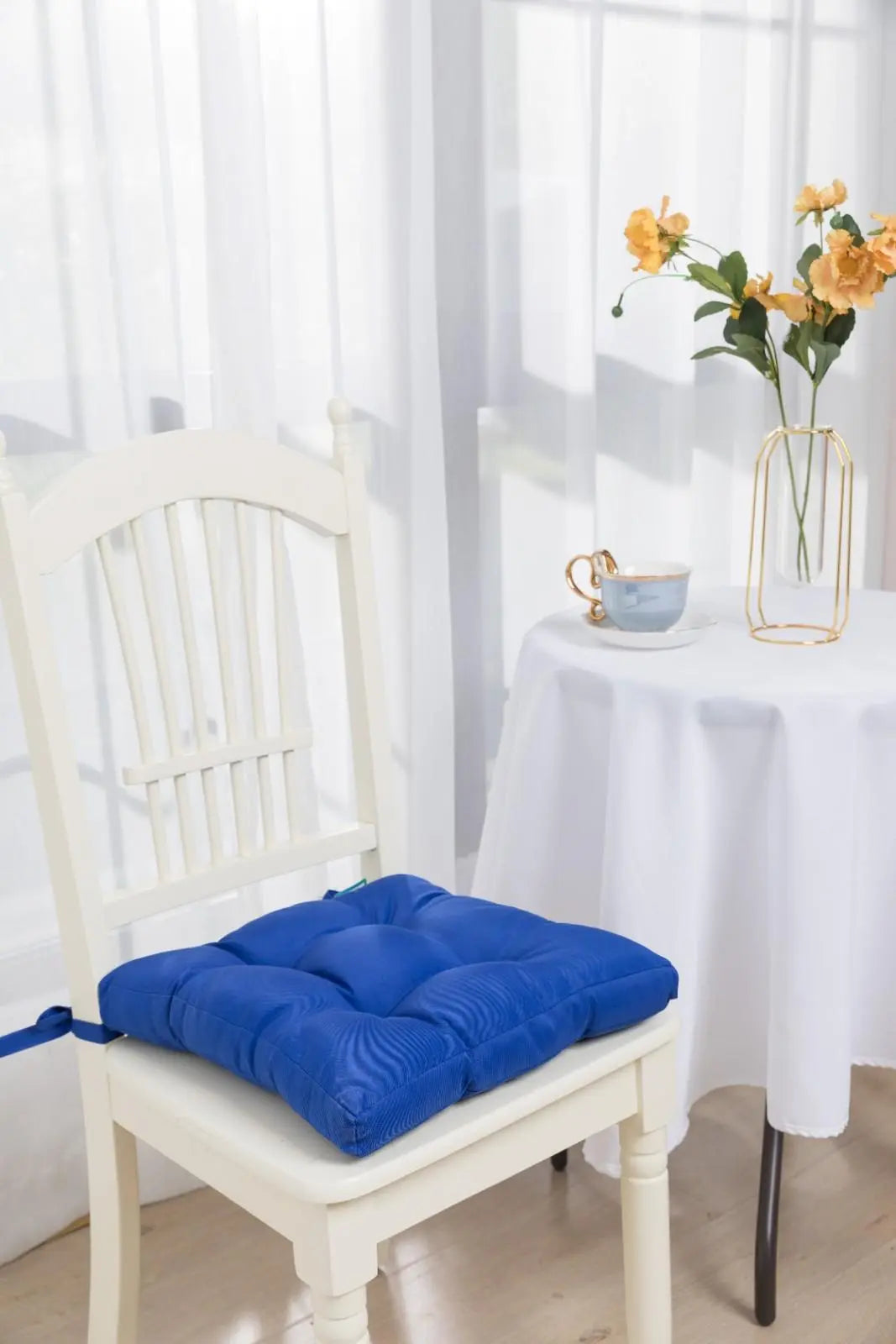 seat cushions blue