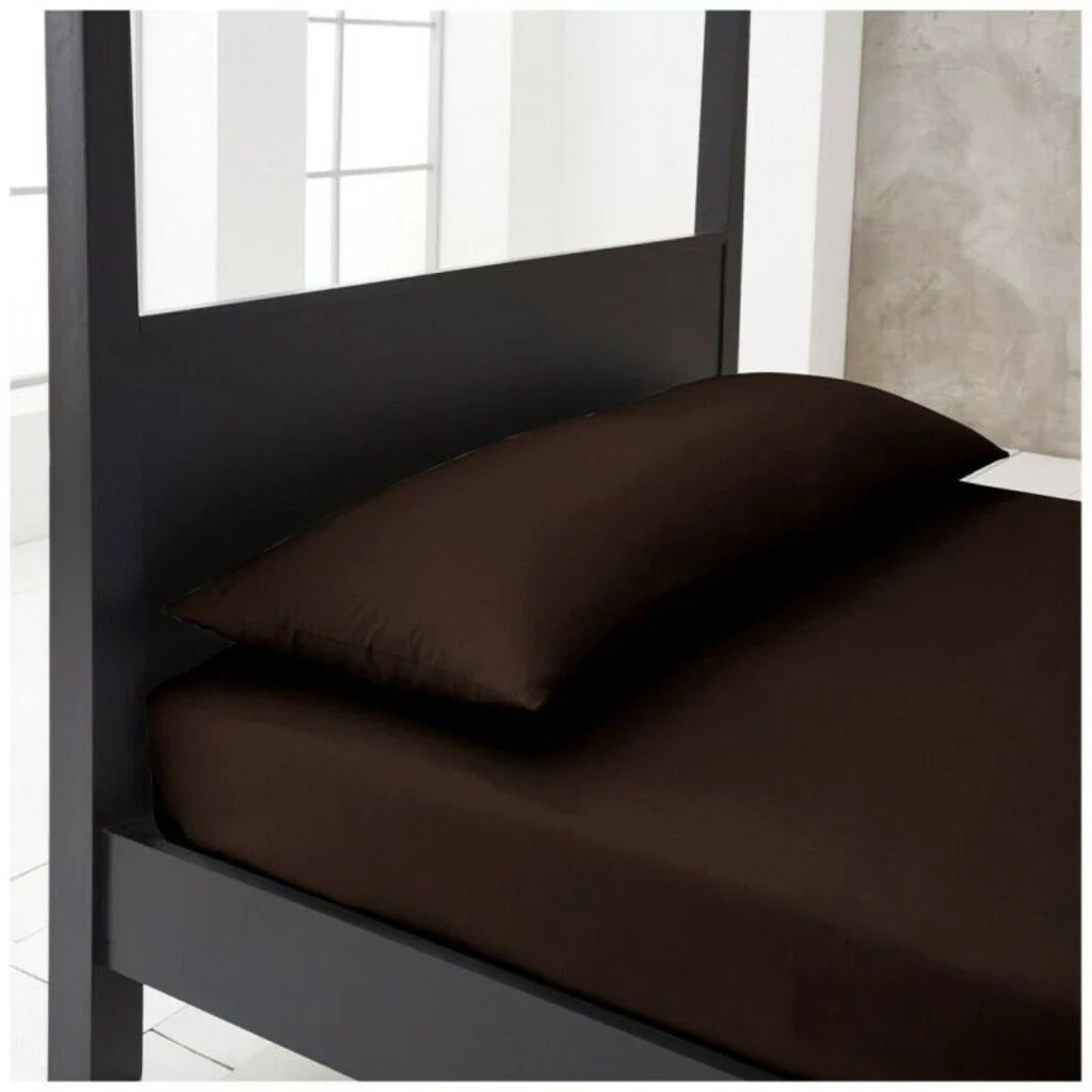brown bolster pillow case