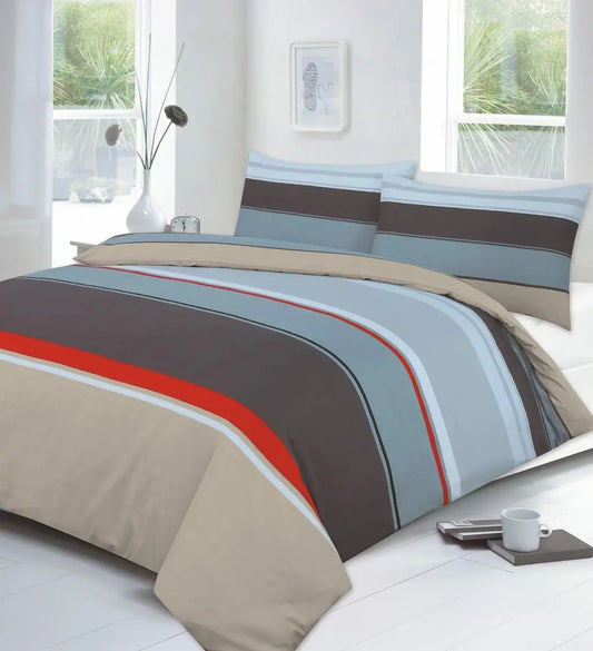 carter duvet cover set chocolate