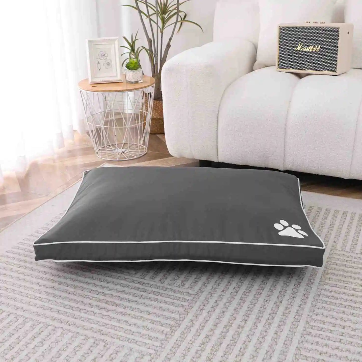 grey waterproof pet mat