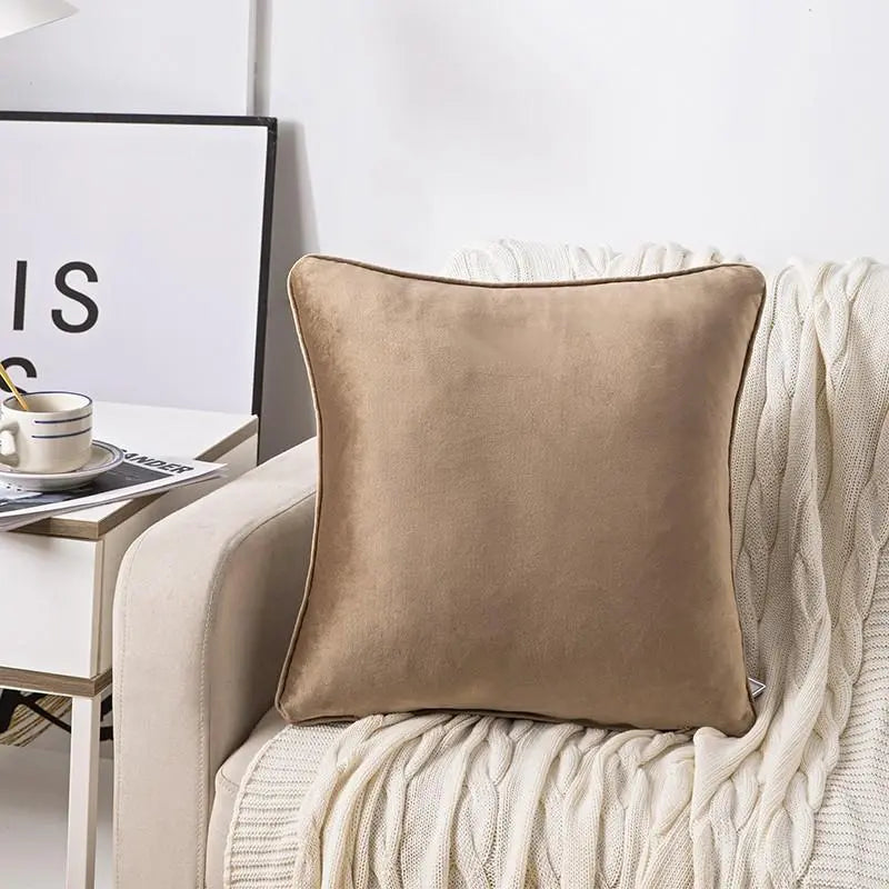 mink  velvet cushion covers