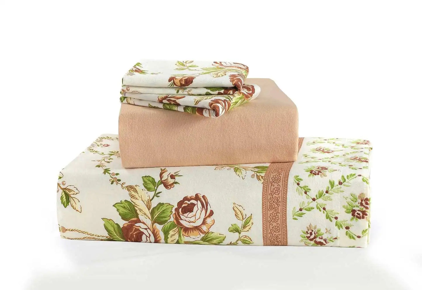 flannel olivia sheet set natural