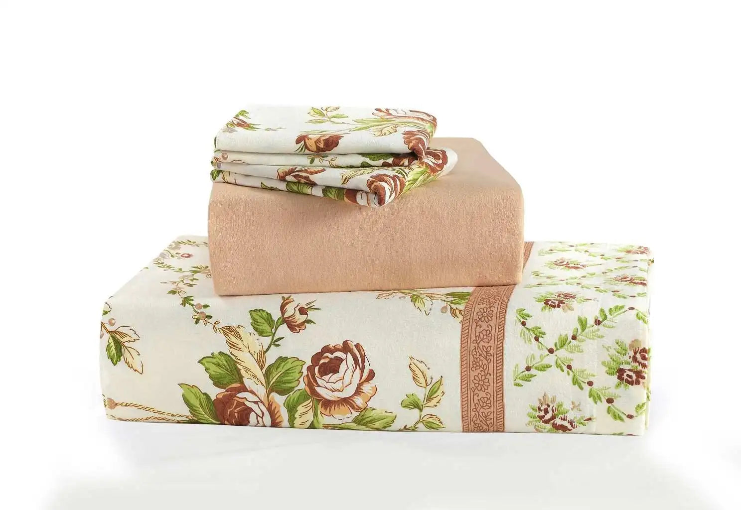 flannel olivia sheet set natural
