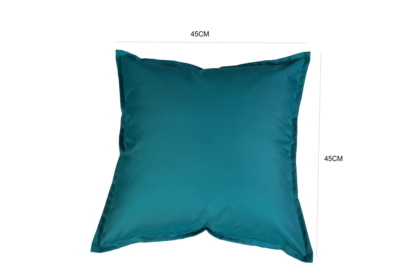 teal waterproof cushion covers 45"