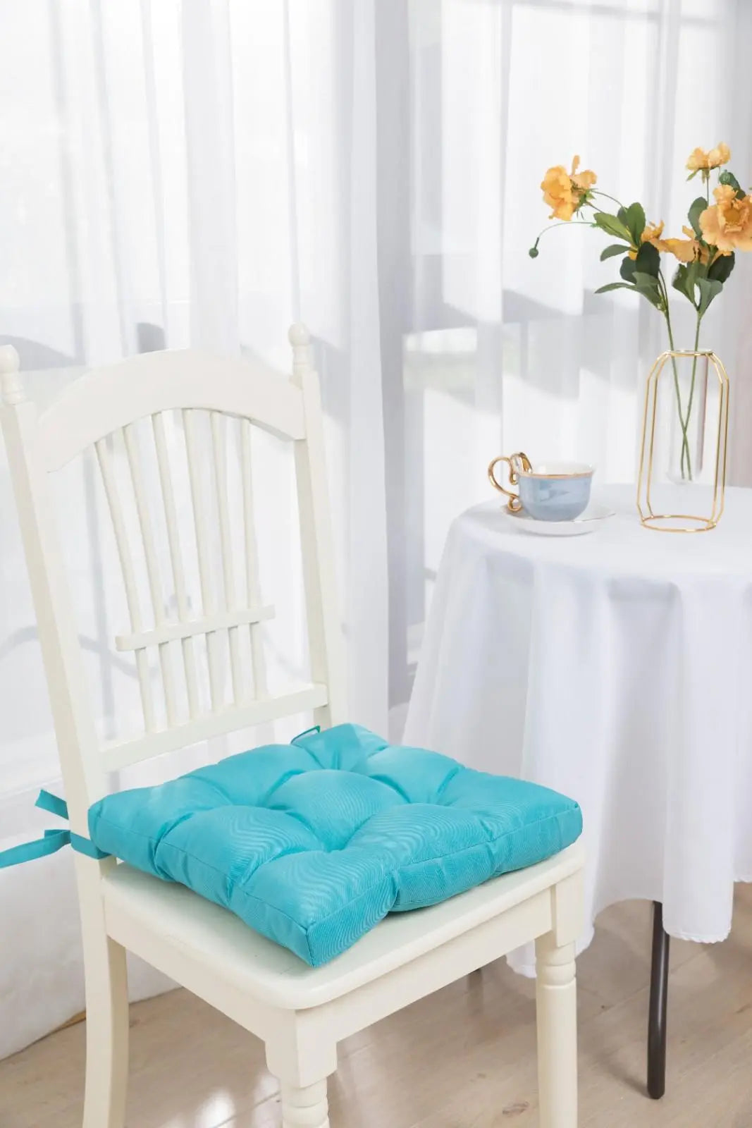 seat cushions teal