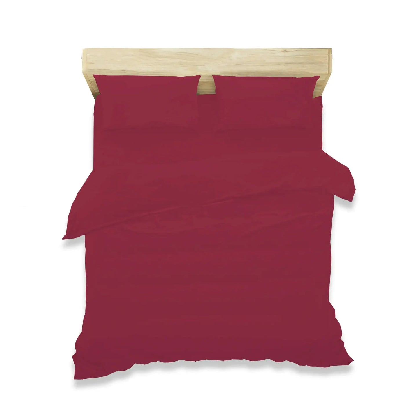 red duvet cover bedding set