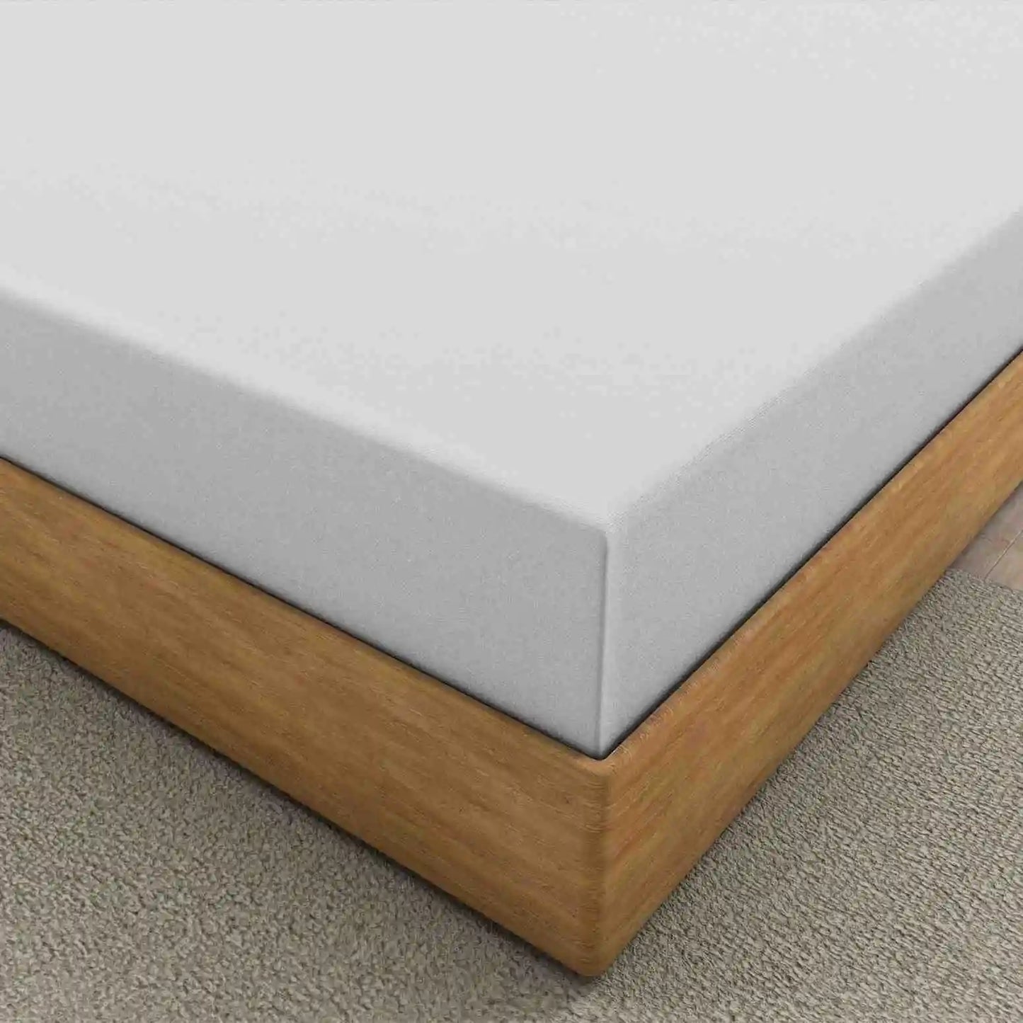 silver fitted linen sheets