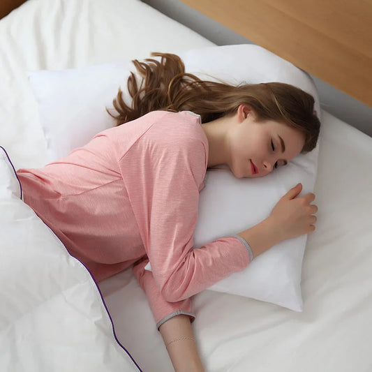 egyptian cotton v shaped pillow