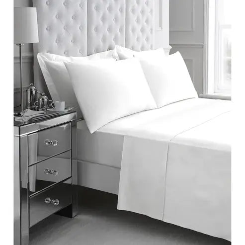 white flat sheet
